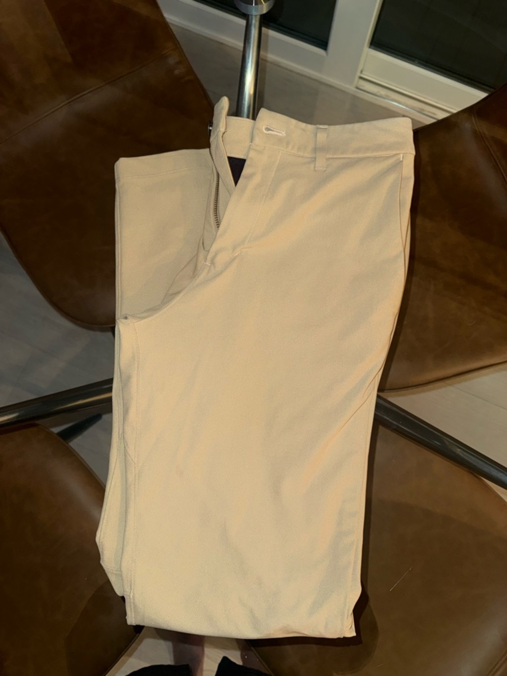 Lululemon Men's Beige Casual Pants size 32 x 34 but fits more like a 32 x 32